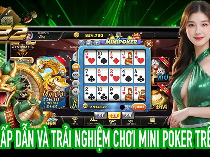 Bàn chơi Blackjack trực tuyến